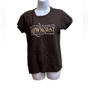 Firefly Browncoats t-shirt Size S